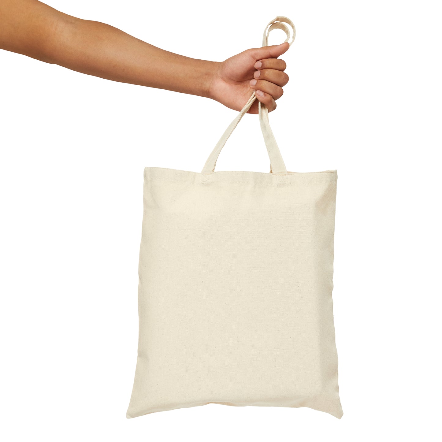 Consider How the Wildflowers Grow Cotton Canvas Tote Bag