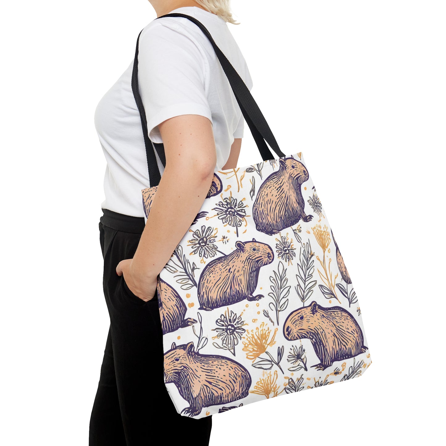 Capybara Tote Bag