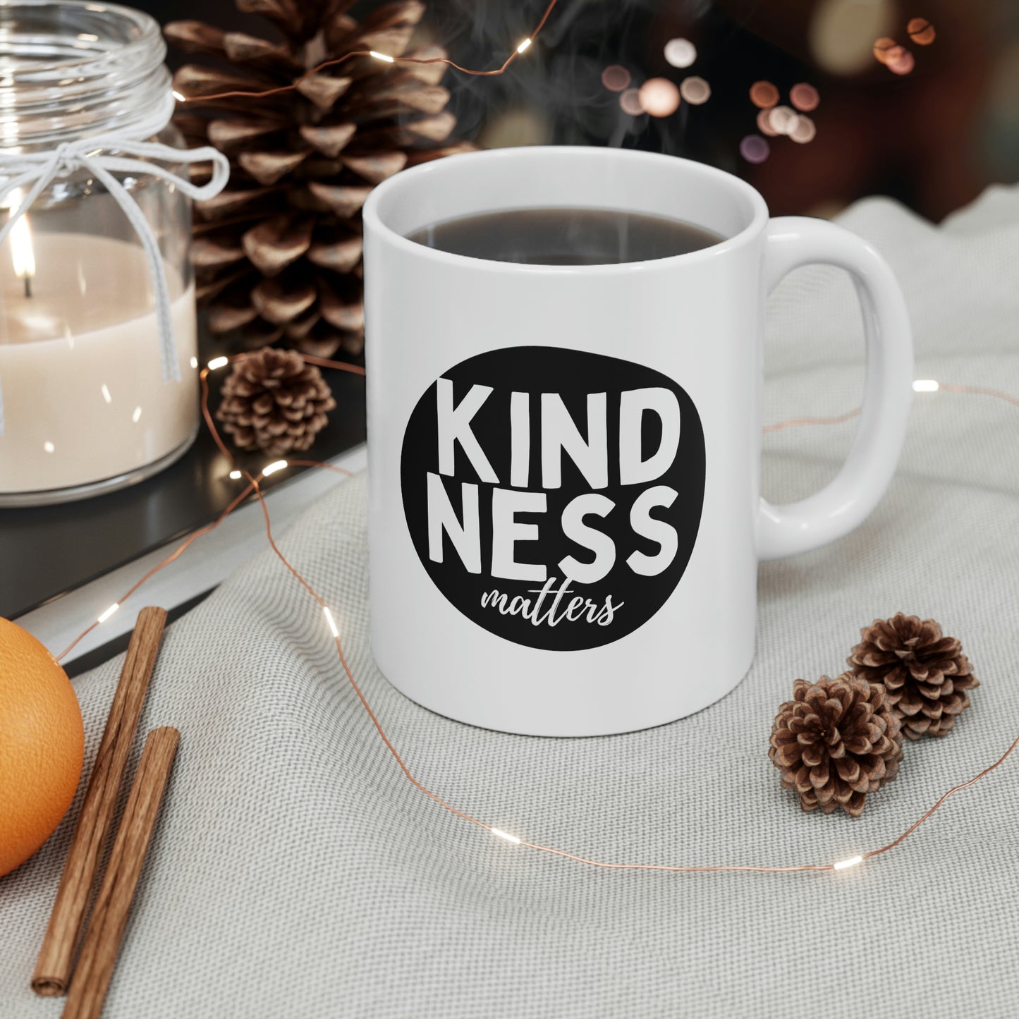 Kindness Matters Ceramic Coffee Mug 11oz