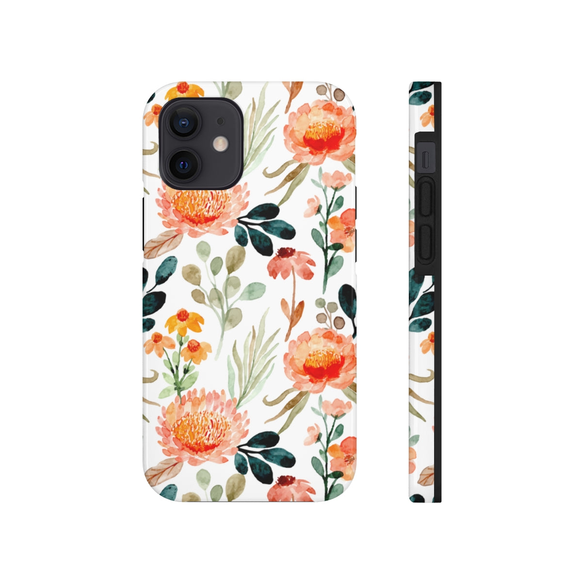 Watercolor Floral Tough Phone Cases, Case-Mate