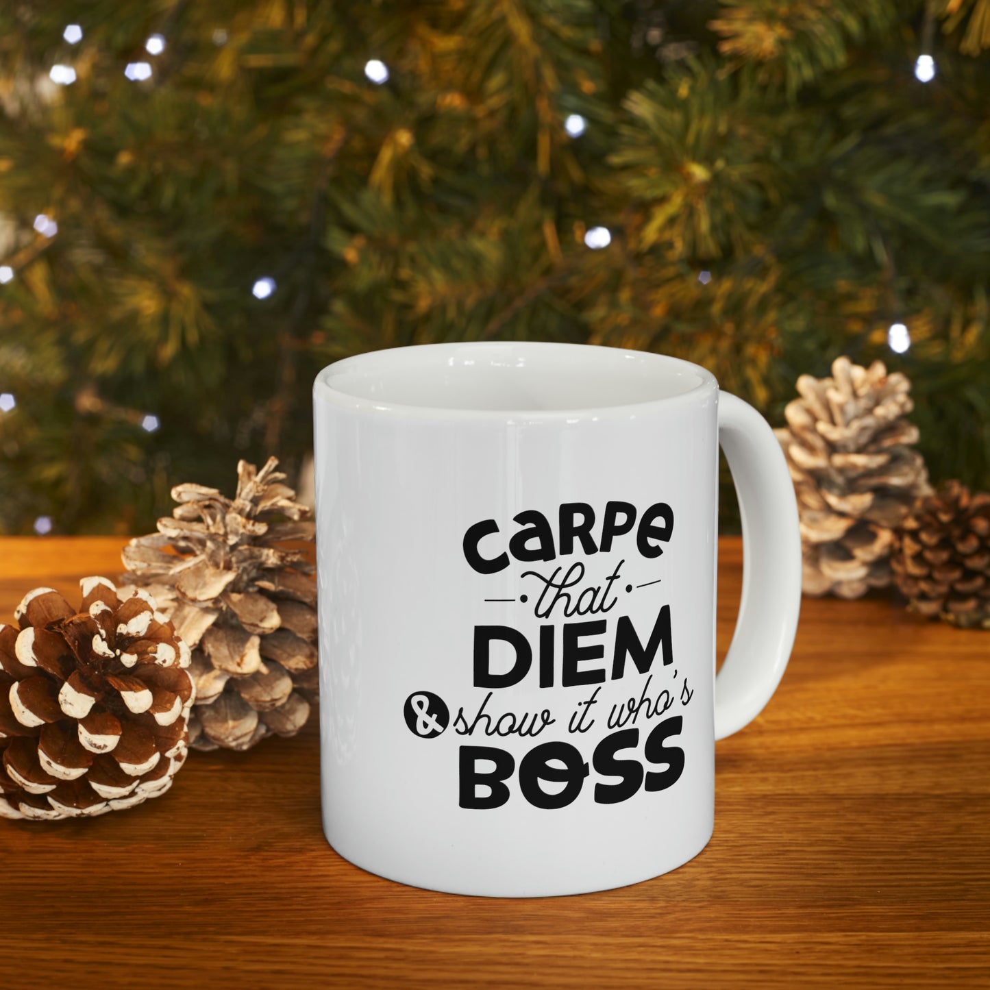Carpe That Diem Ceramic Mug 11oz