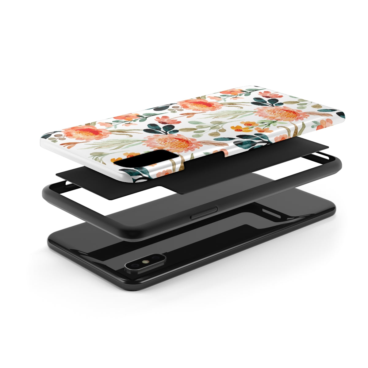 Watercolor Floral Tough Phone Cases, Case-Mate