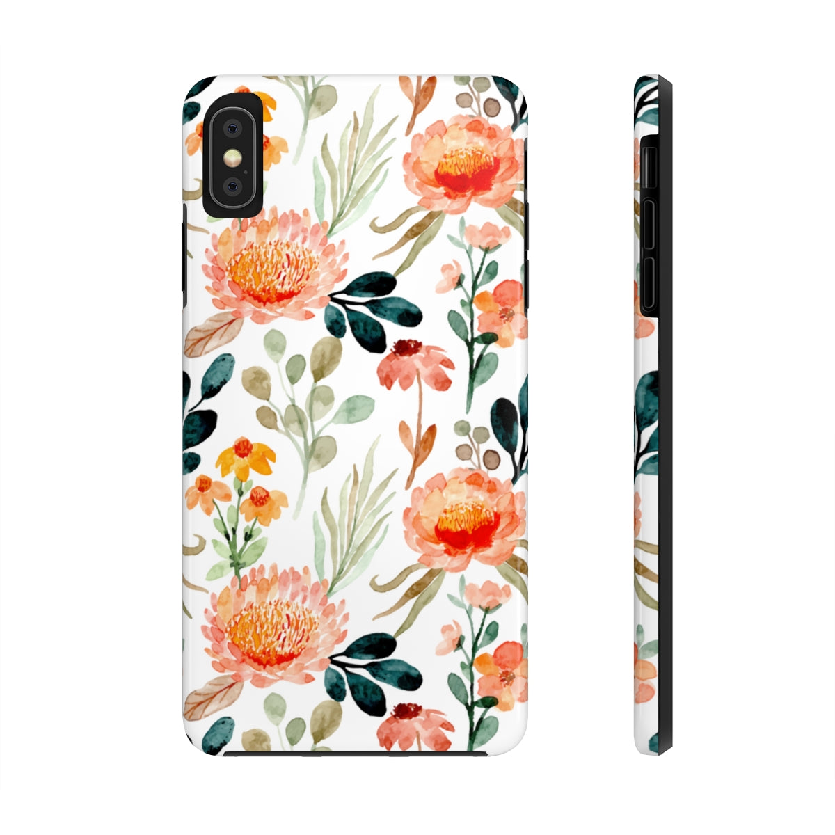 Watercolor Floral Tough Phone Cases, Case-Mate