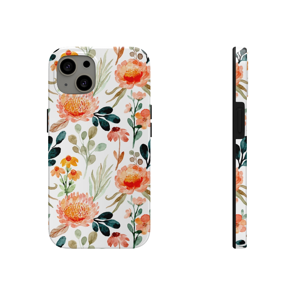 Watercolor Floral Tough Phone Cases, Case-Mate