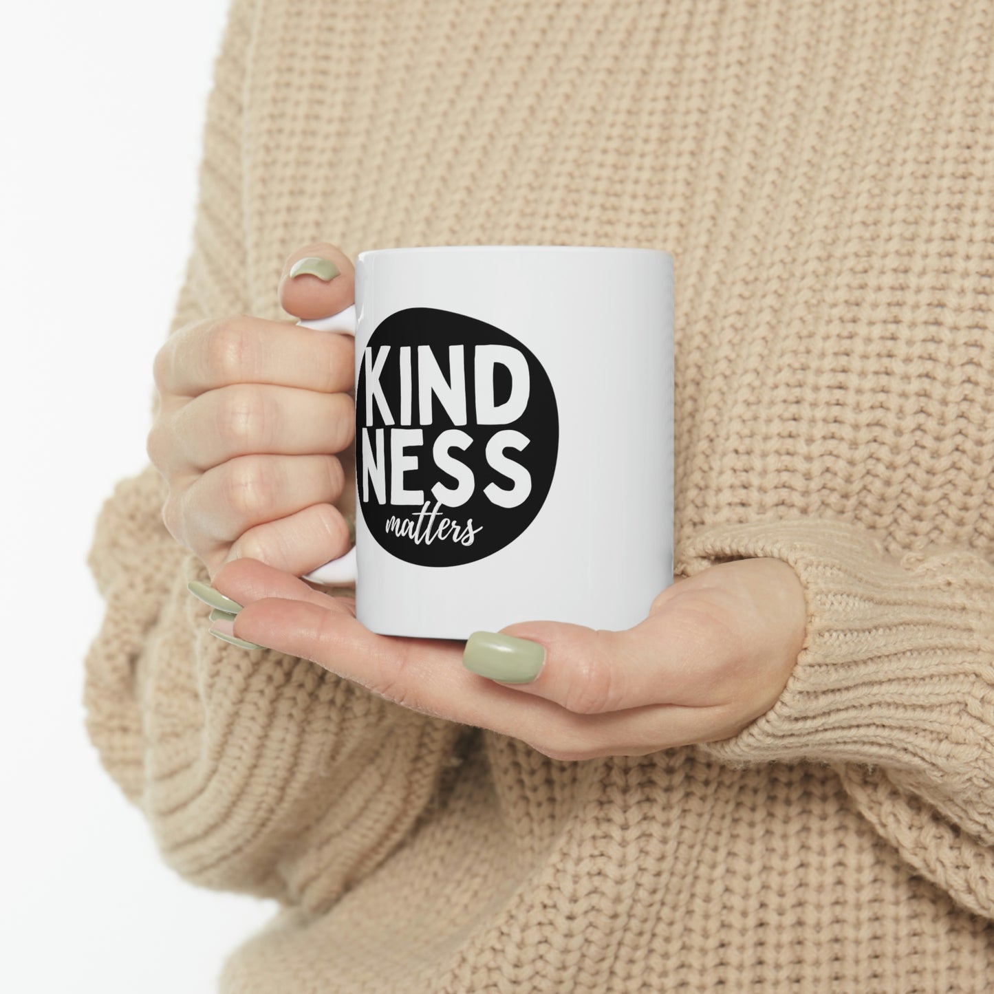 Kindness Matters Ceramic Coffee Mug 11oz