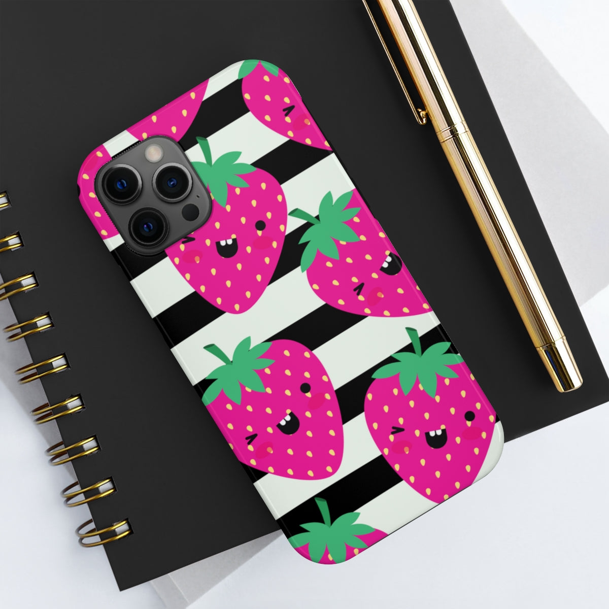 Strawberry Tough iPhone Case