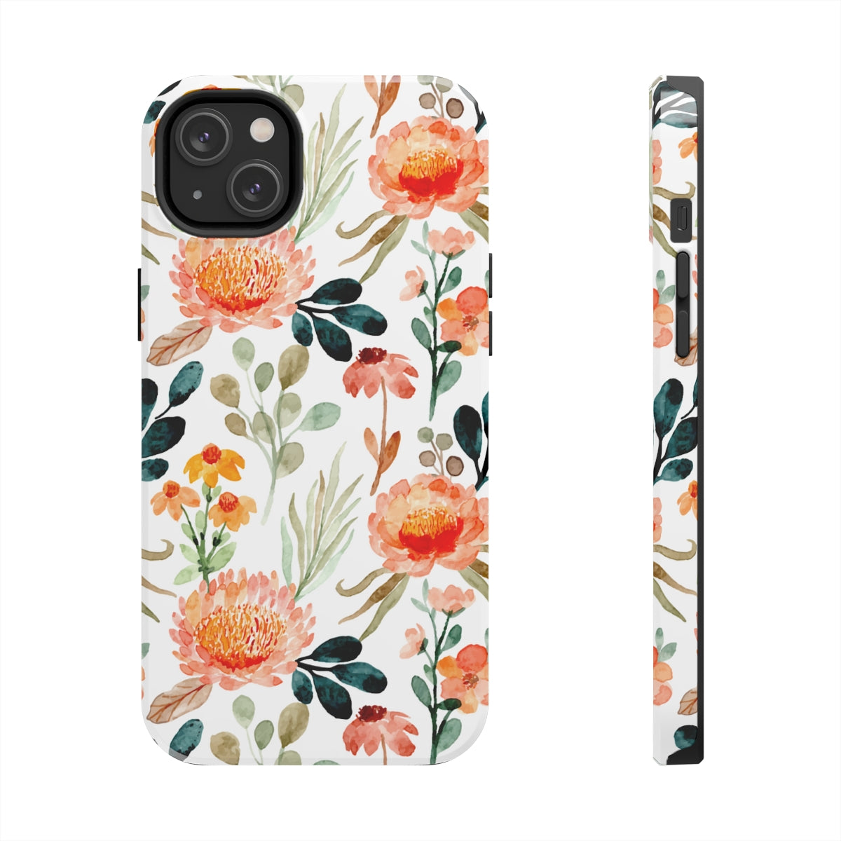 Watercolor Floral Tough Phone Cases, Case-Mate