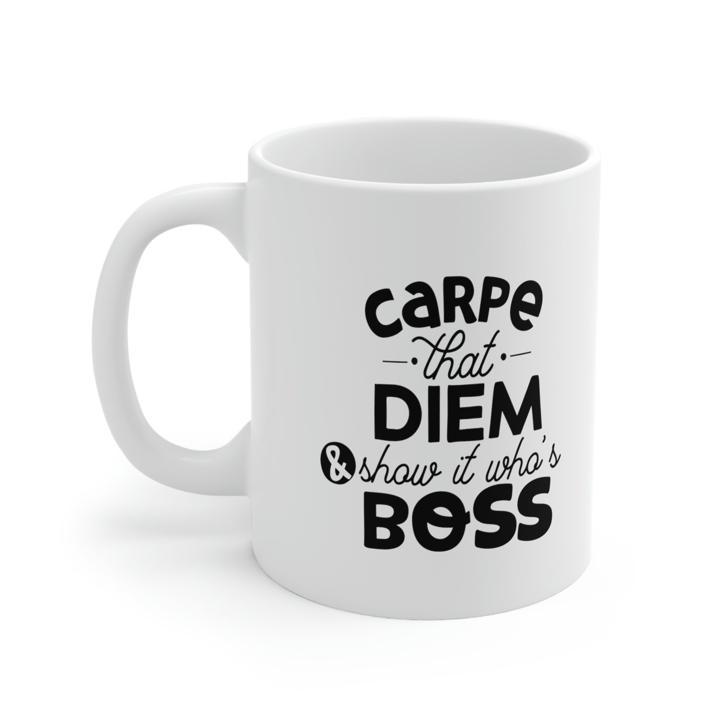 Carpe That Diem Ceramic Mug 11oz
