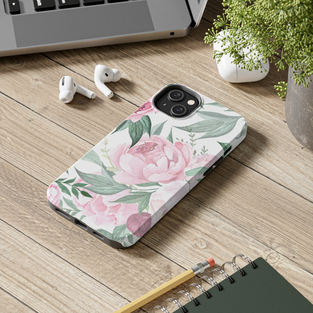 Watercolor Floral Tough Phone Case