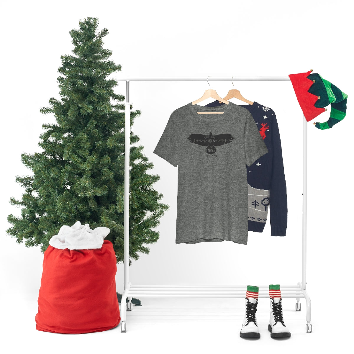 Soar on Eagles Wings Unisex Jersey Short Sleeve Tee