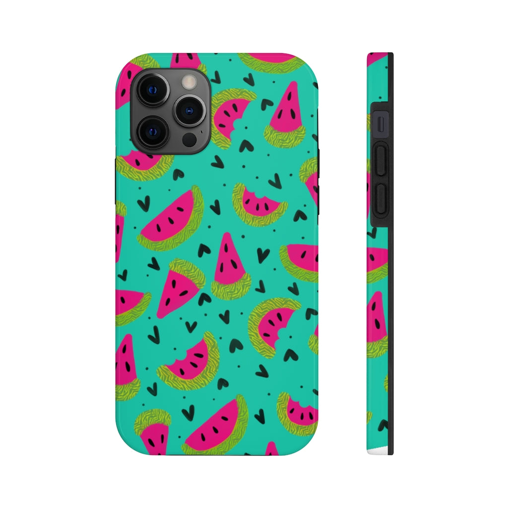 Watermelon & Teal Tough Phone Cases, Case-Mate