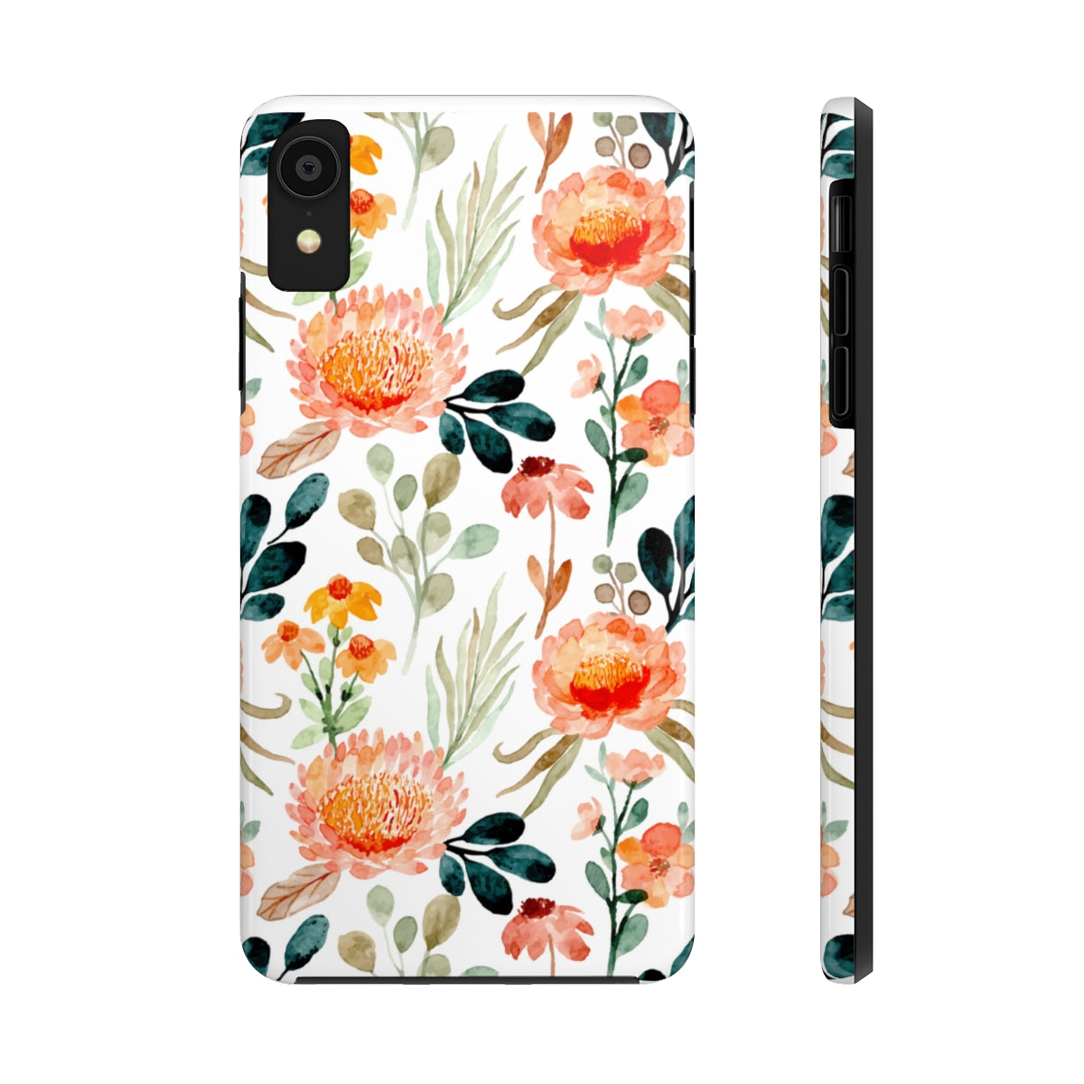 Watercolor Floral Tough Phone Cases, Case-Mate