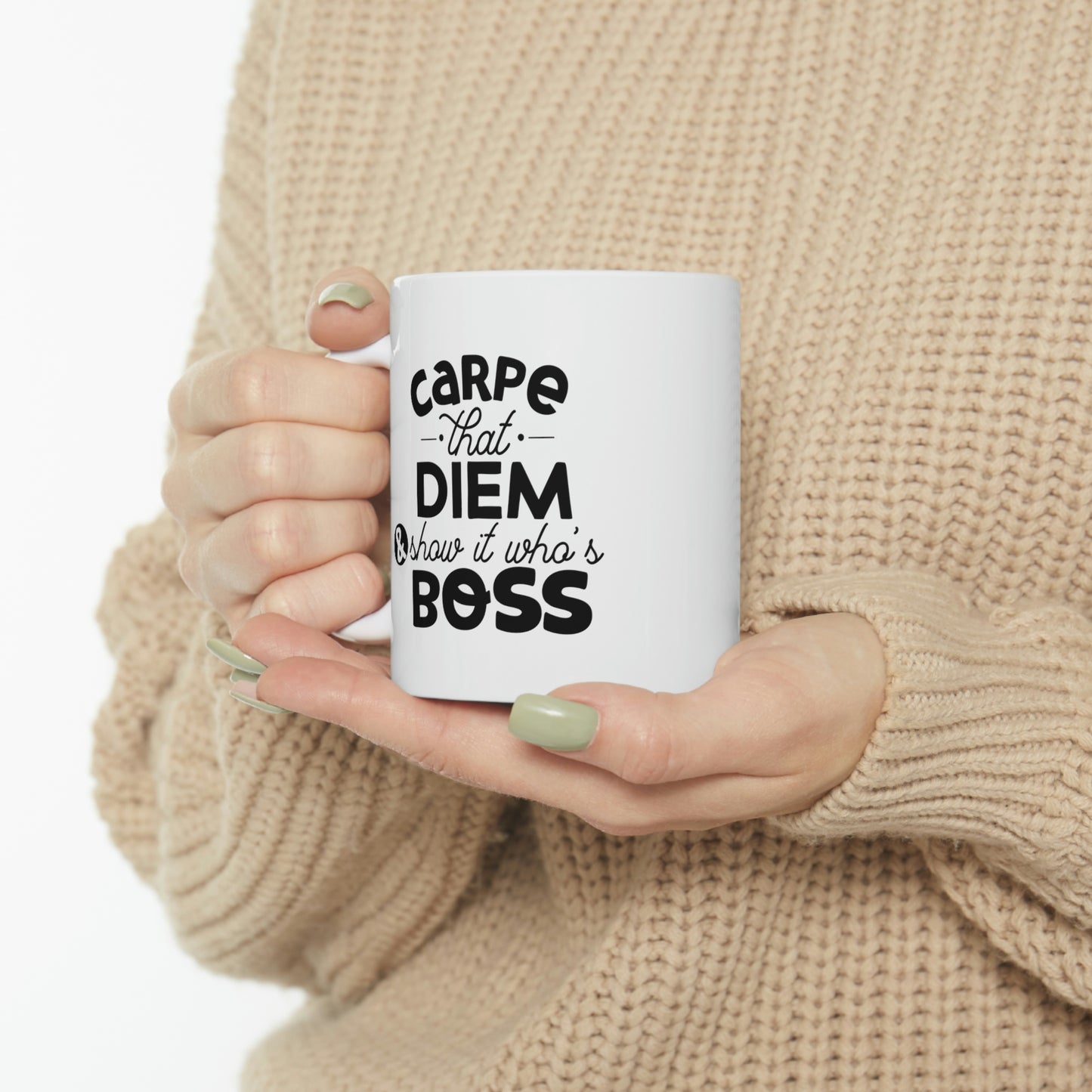 Carpe That Diem Ceramic Mug 11oz