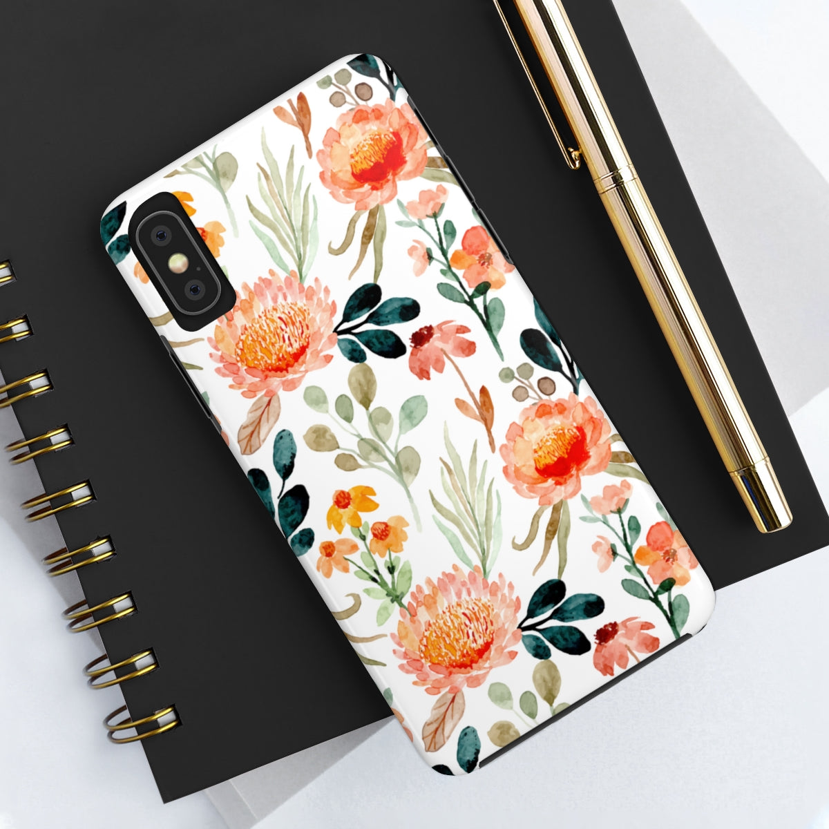 Watercolor Floral Tough Phone Cases, Case-Mate