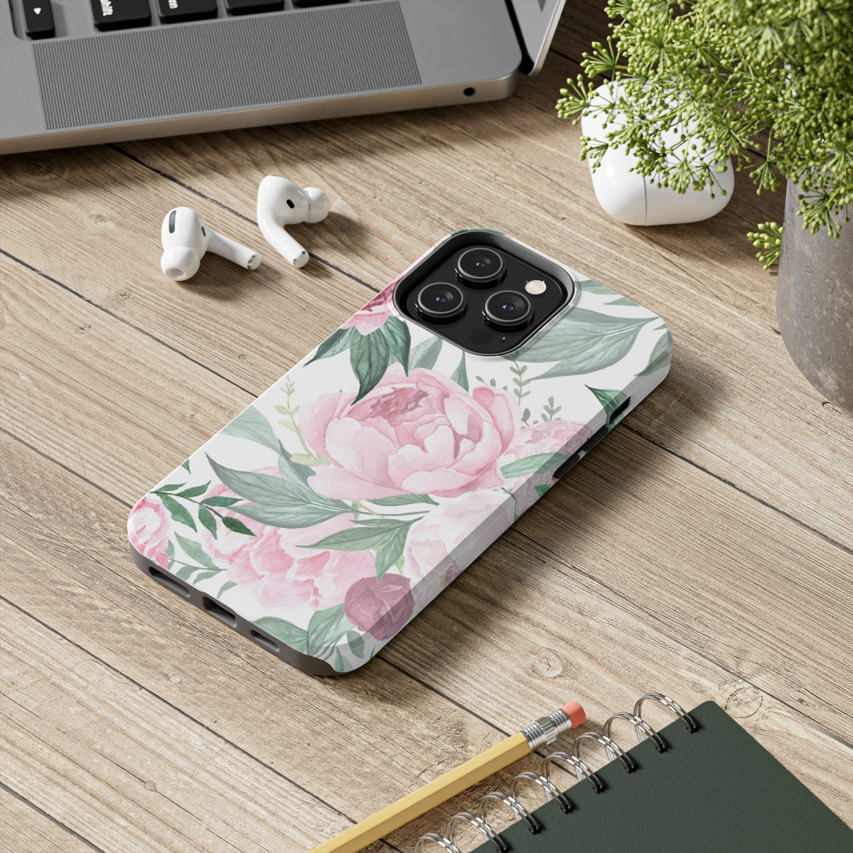 Watercolor Floral Tough Phone Case