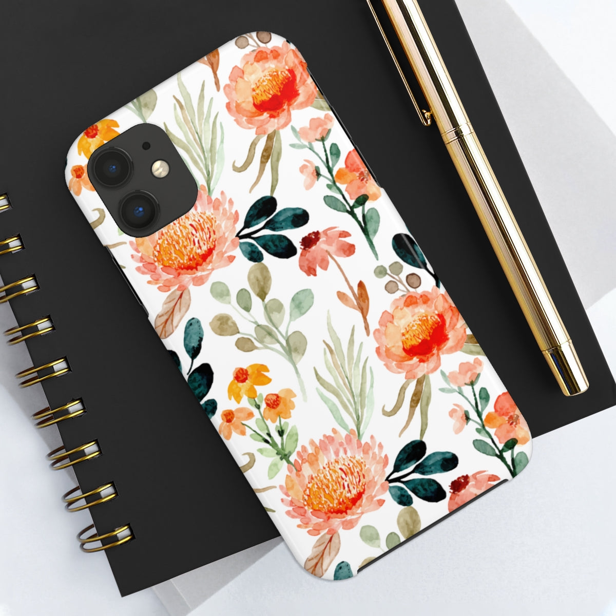 Watercolor Floral Tough Phone Cases, Case-Mate