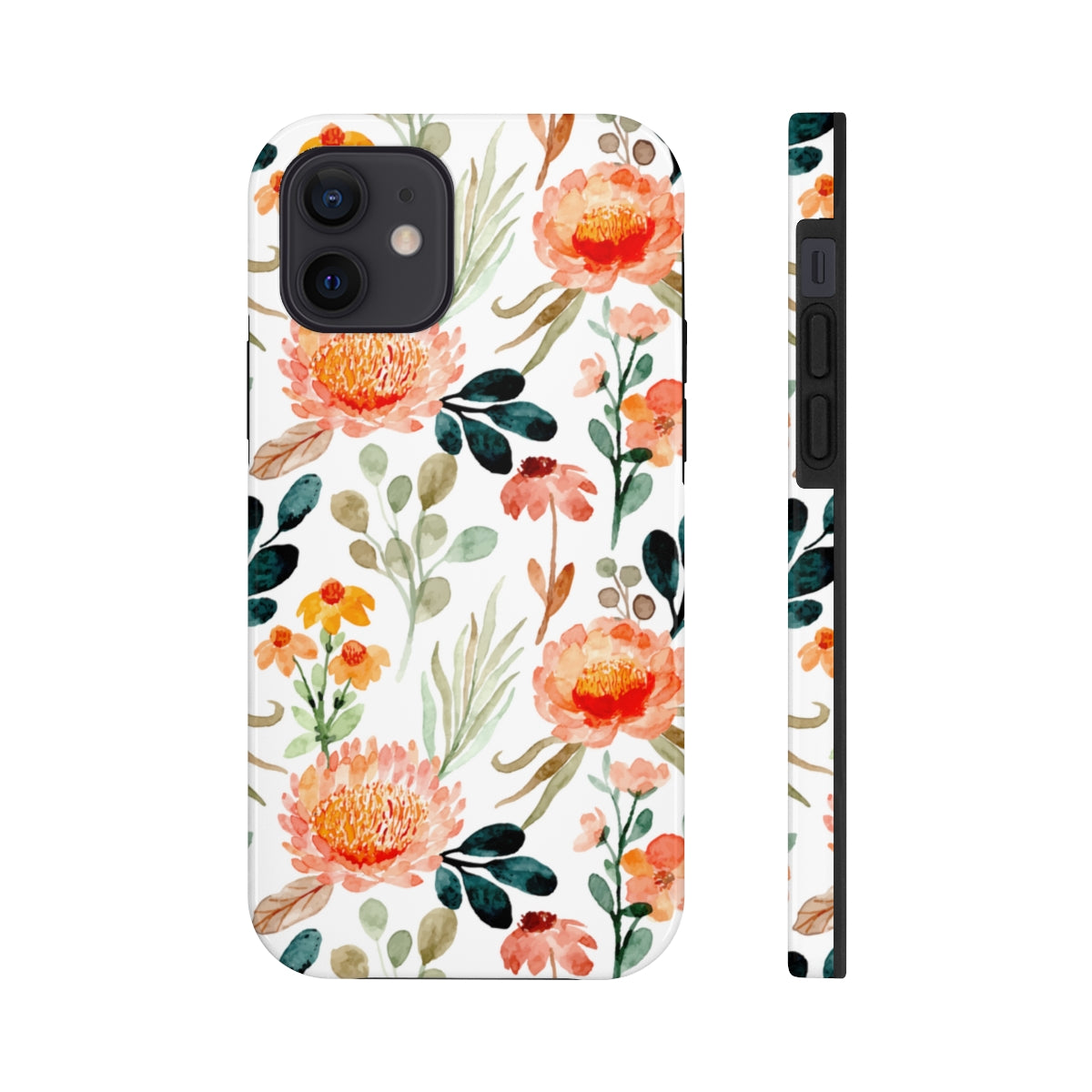 Watercolor Floral Tough Phone Cases, Case-Mate