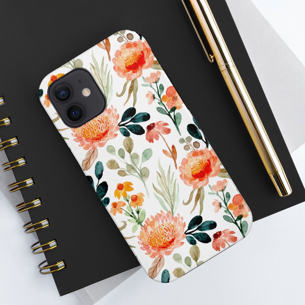 Watercolor Floral Tough Phone Cases, Case-Mate