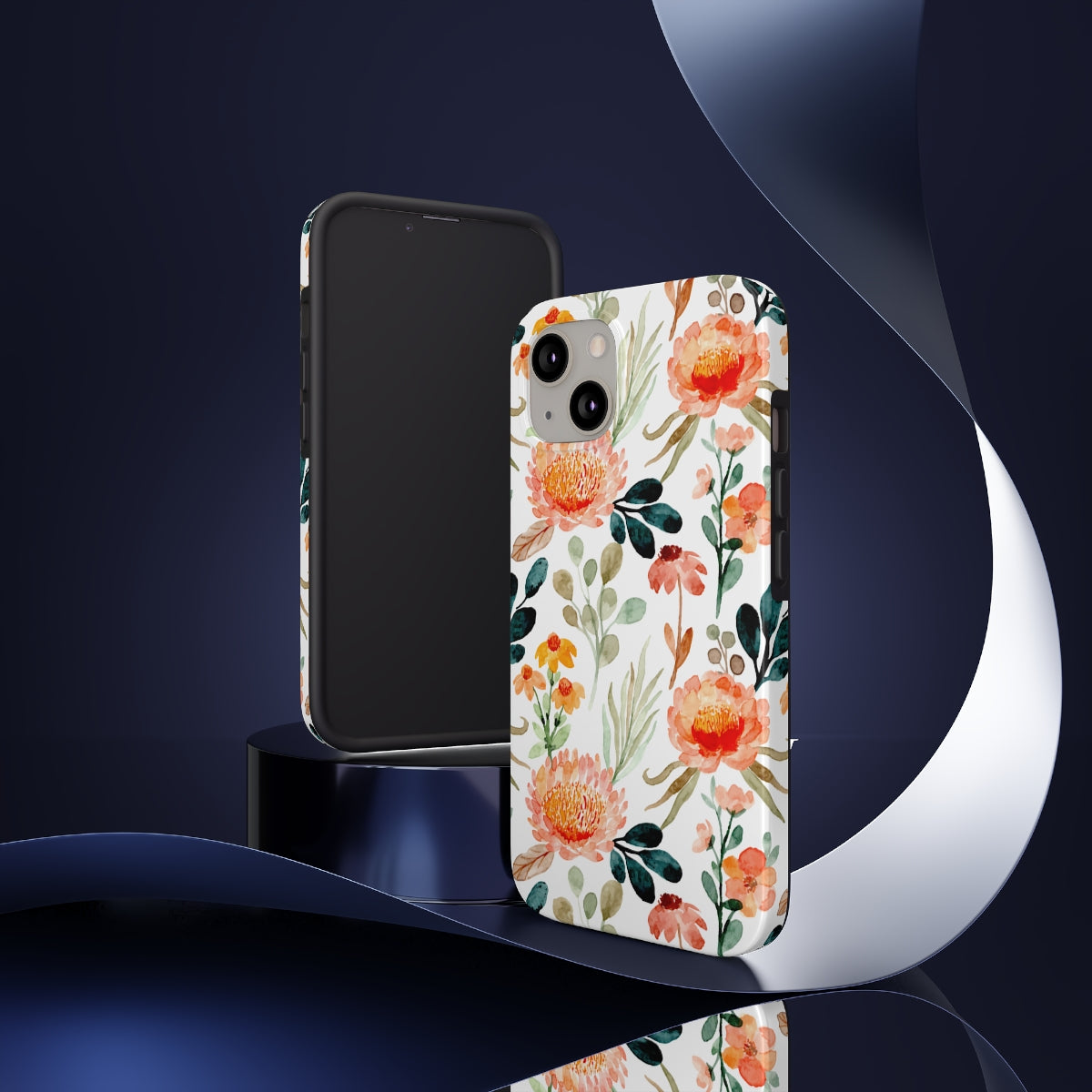 Watercolor Floral Tough Phone Cases, Case-Mate