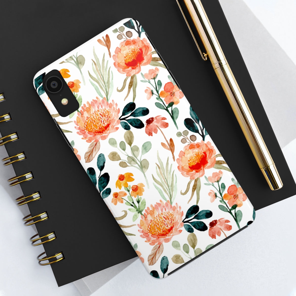 Watercolor Floral Tough Phone Cases, Case-Mate