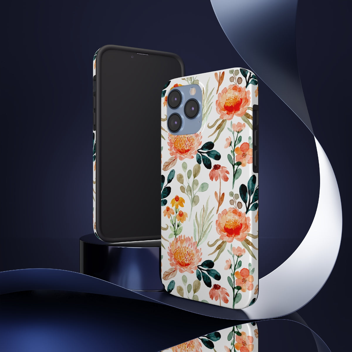 Watercolor Floral Tough Phone Cases, Case-Mate