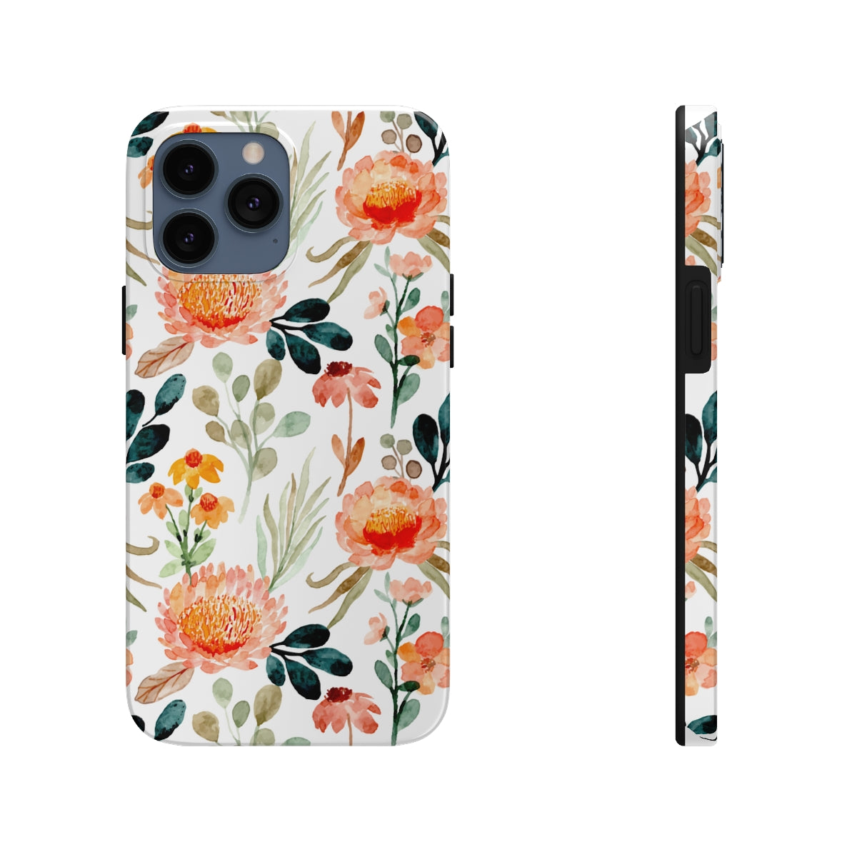 Watercolor Floral Tough Phone Cases, Case-Mate