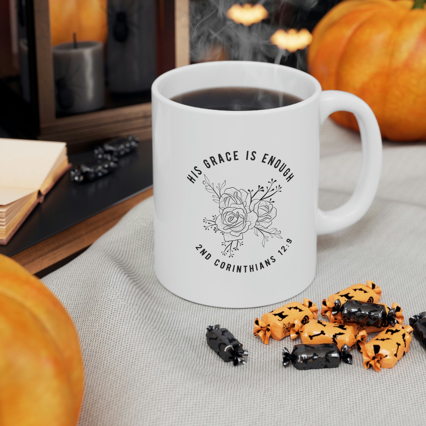 His Grace is Enough Ceramic Coffee Mug 11oz