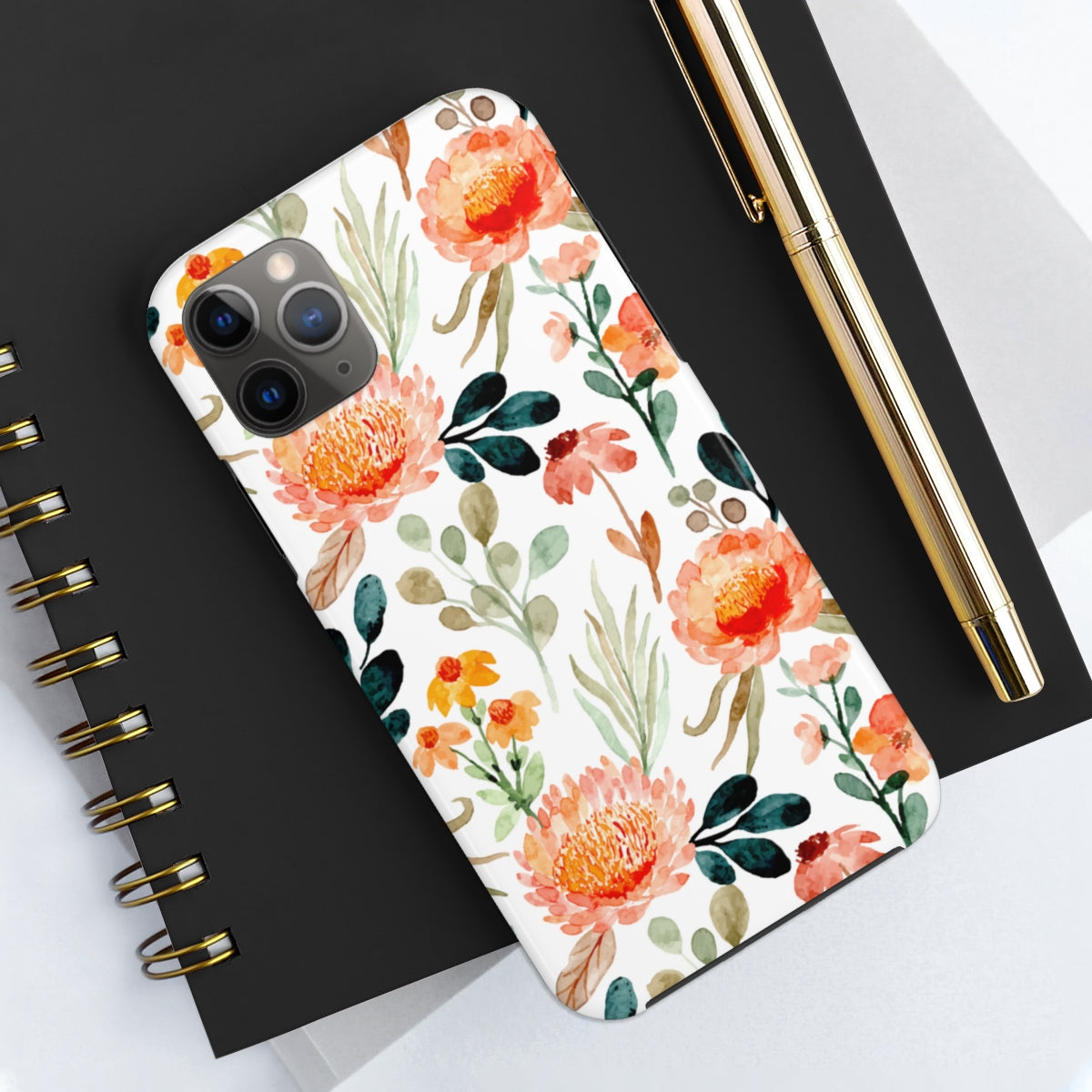 Watercolor Floral Tough Phone Cases, Case-Mate