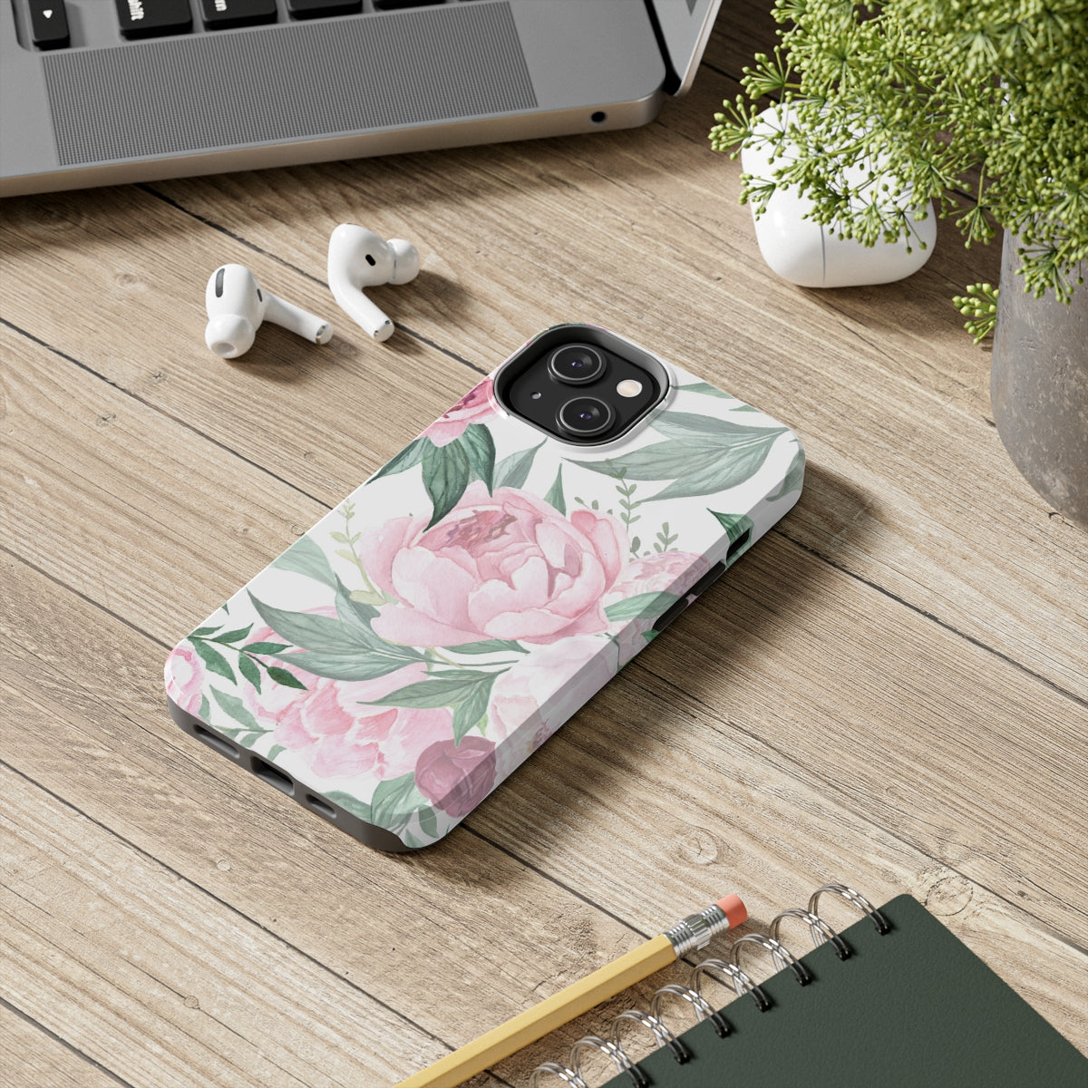 Watercolor Floral Tough Phone Case