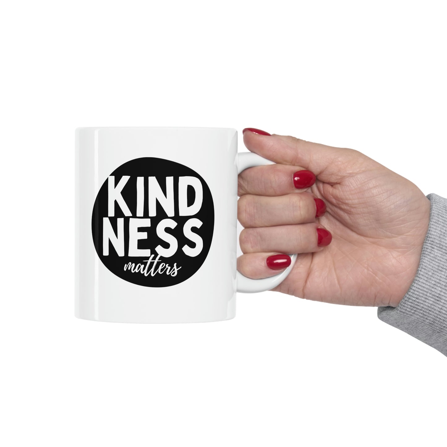 Kindness Matters Ceramic Coffee Mug 11oz