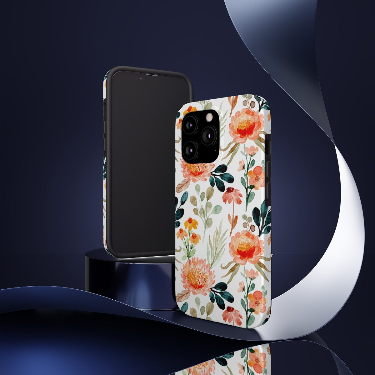Watercolor Floral Tough Phone Cases, Case-Mate