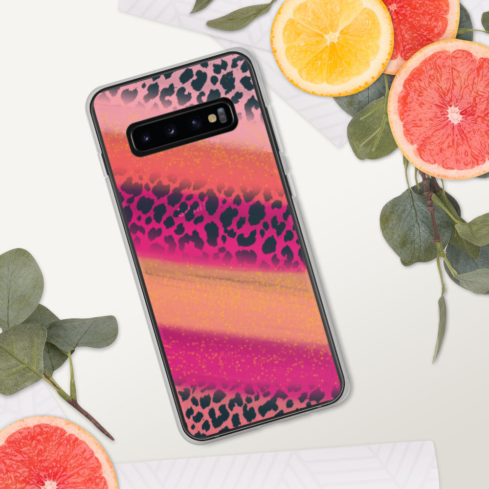 Watercolor Cheetah Samsung Case
