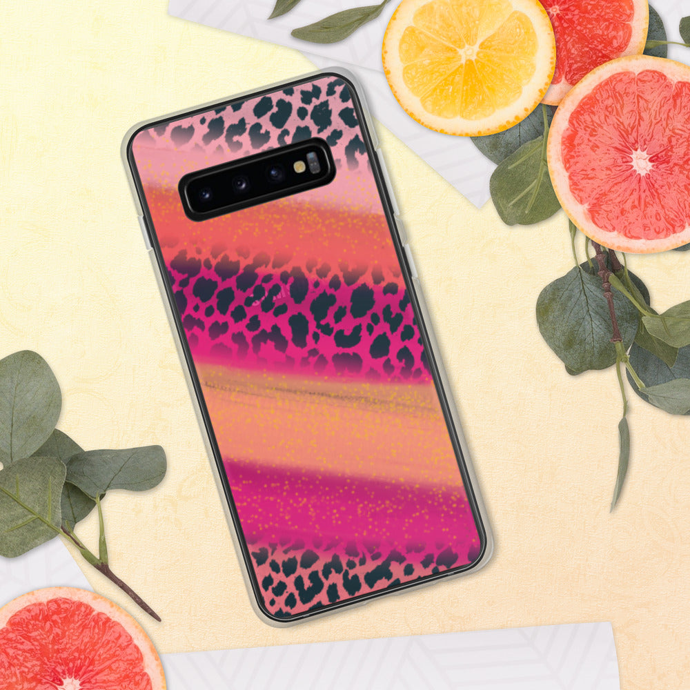 Watercolor Cheetah Samsung Case