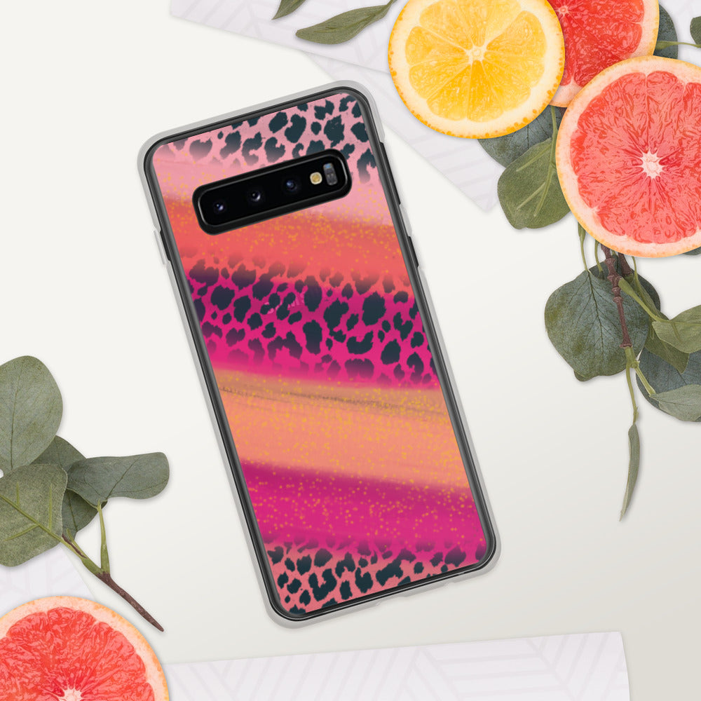 Watercolor Cheetah Samsung Case