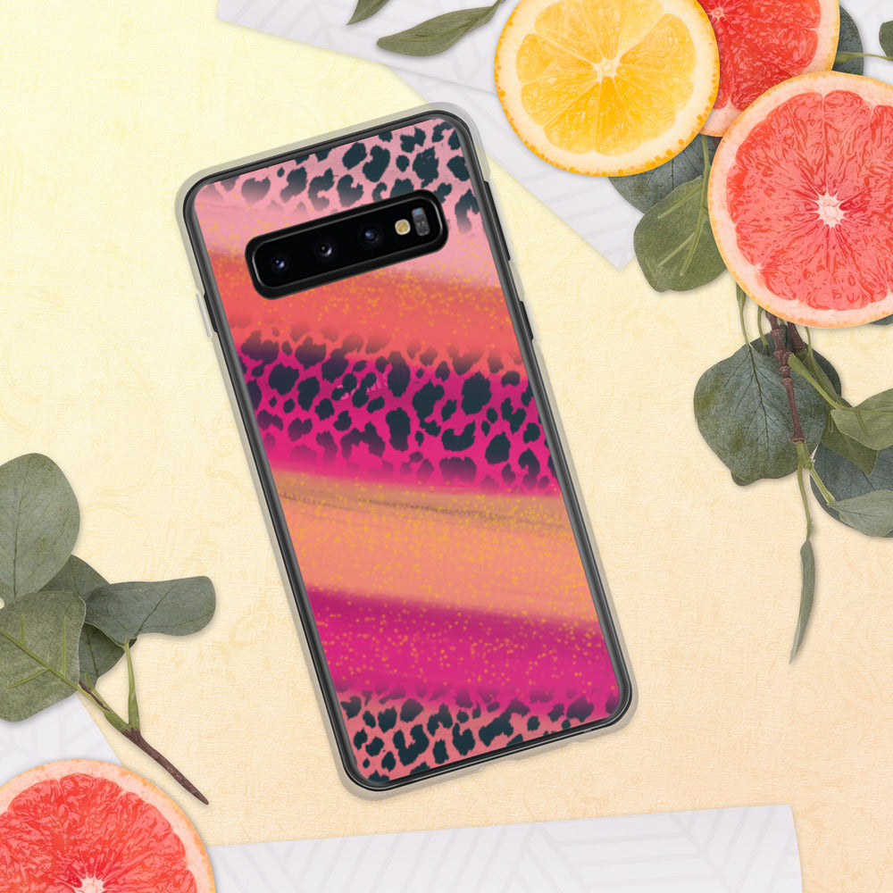 Watercolor Cheetah Samsung Case