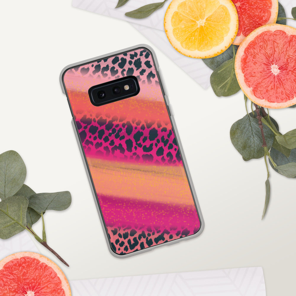 Watercolor Cheetah Samsung Case