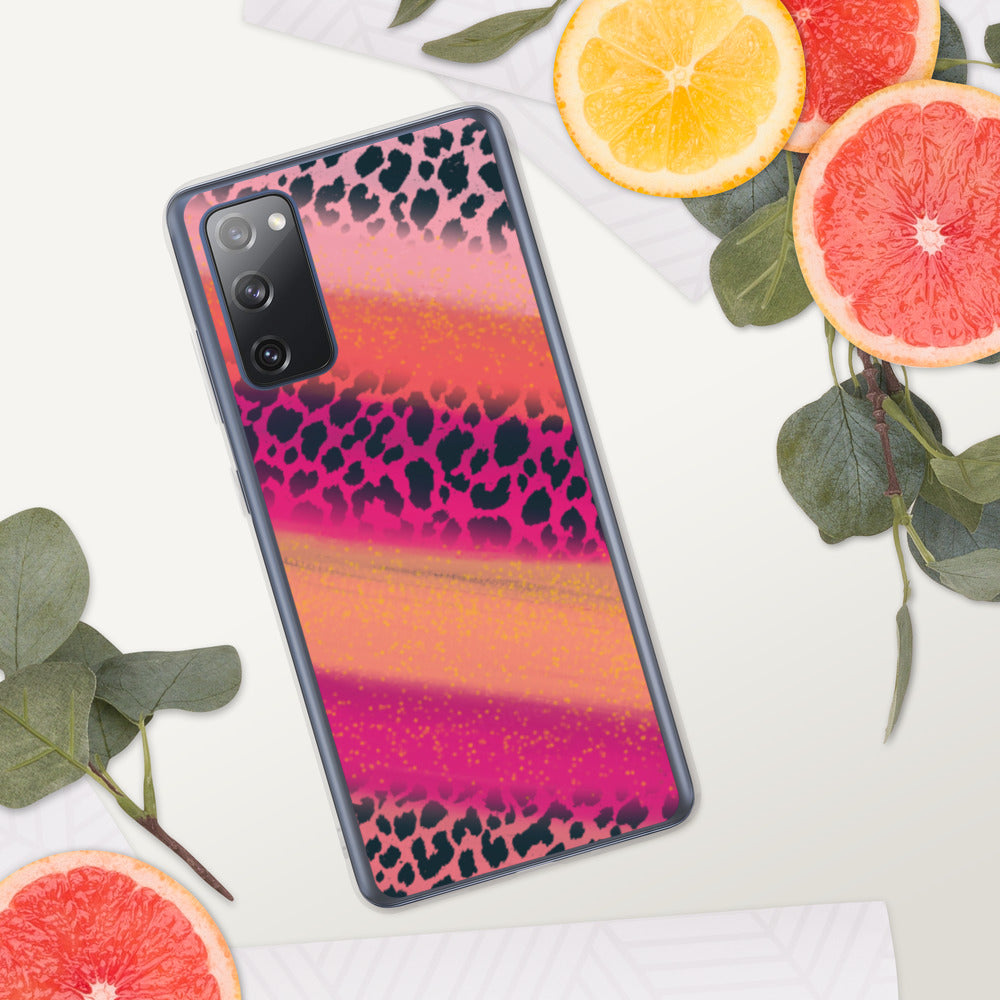 Watercolor Cheetah Samsung Case