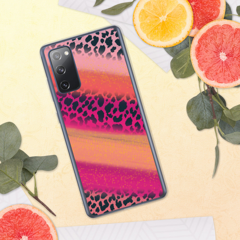 Watercolor Cheetah Samsung Case