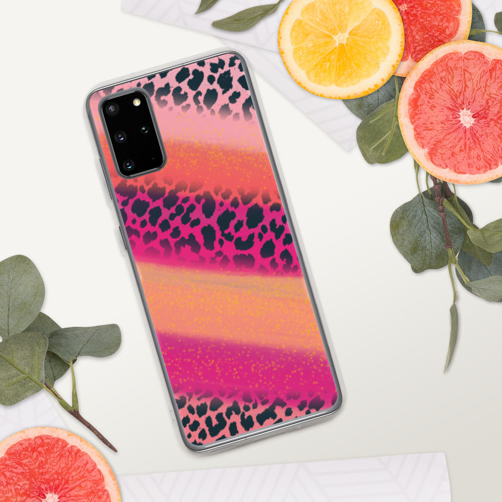 Watercolor Cheetah Samsung Case
