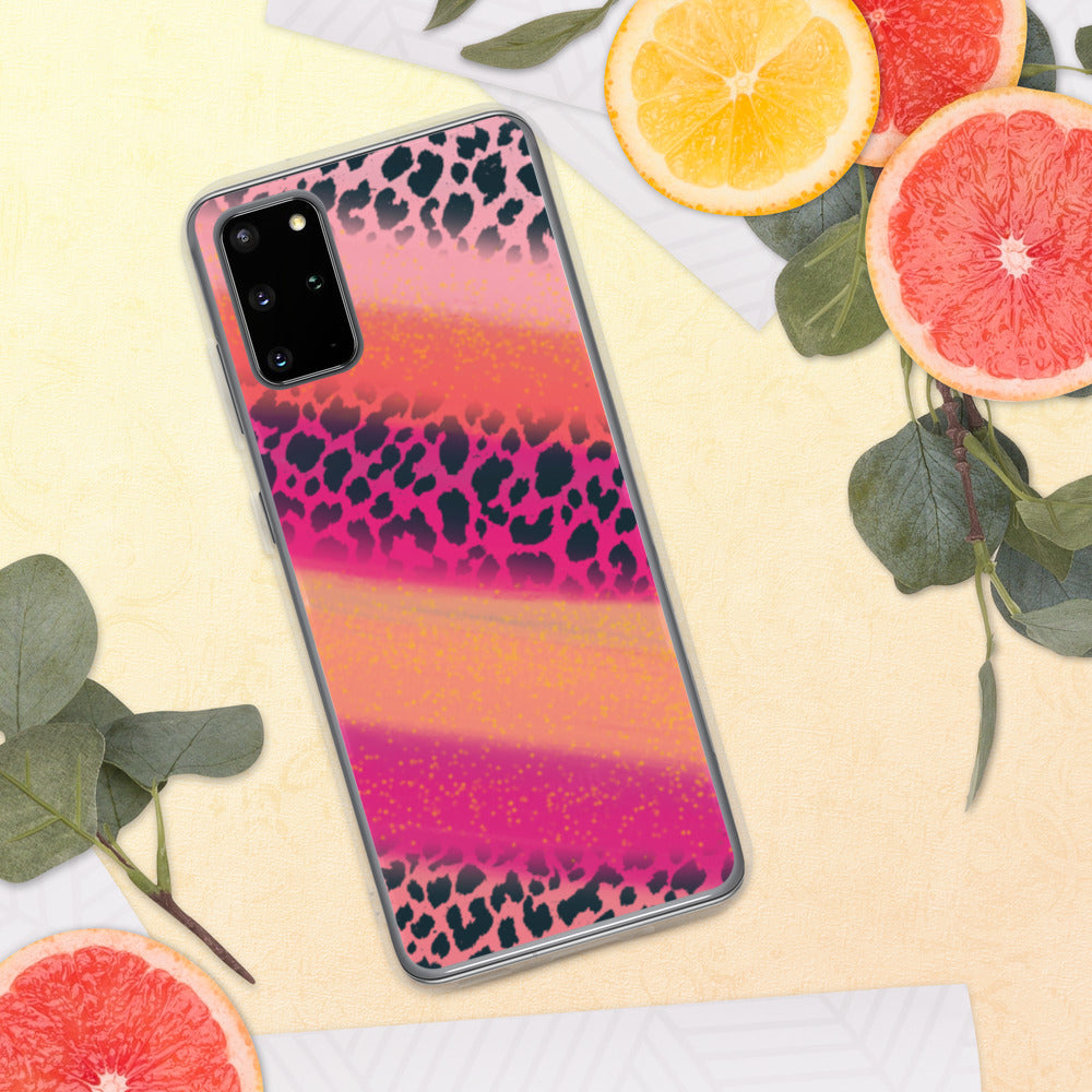 Watercolor Cheetah Samsung Case