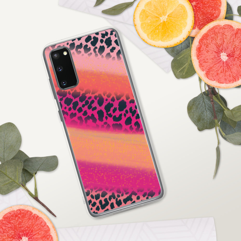Watercolor Cheetah Samsung Case