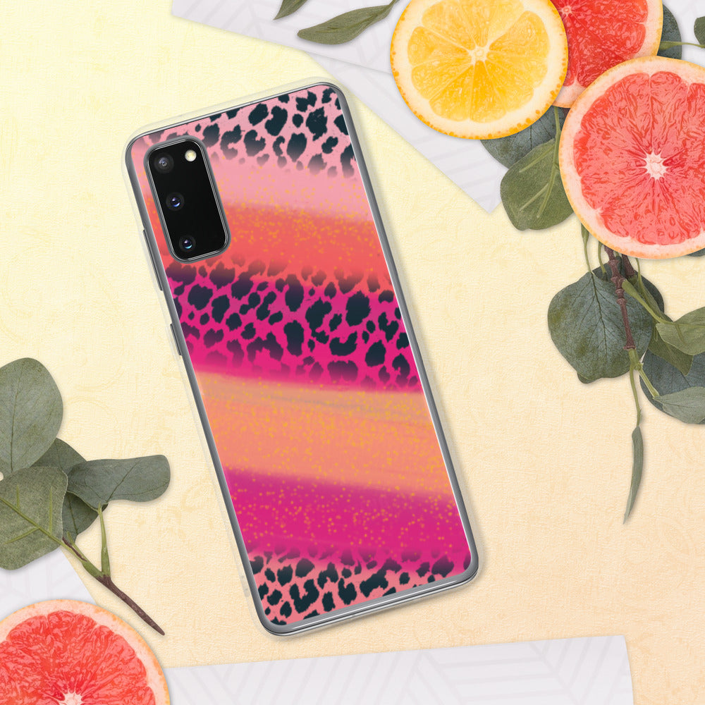 Watercolor Cheetah Samsung Case
