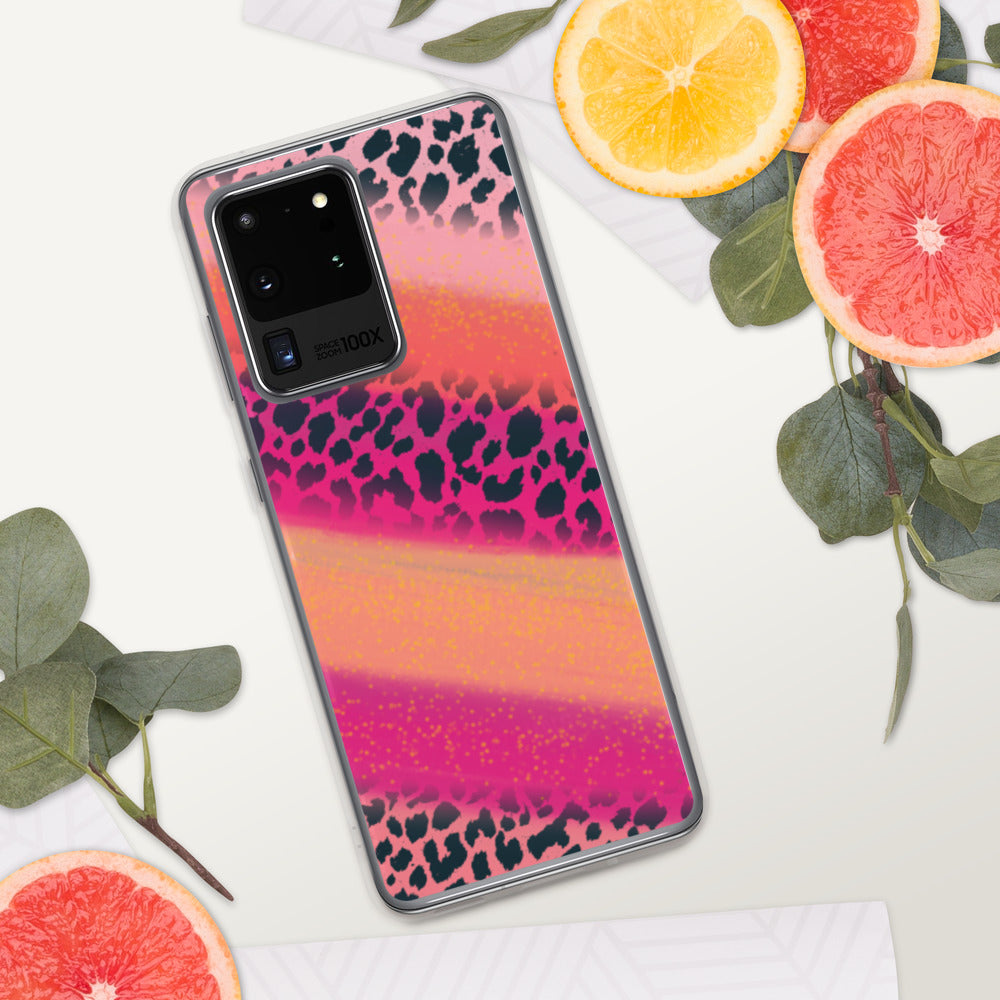 Watercolor Cheetah Samsung Case