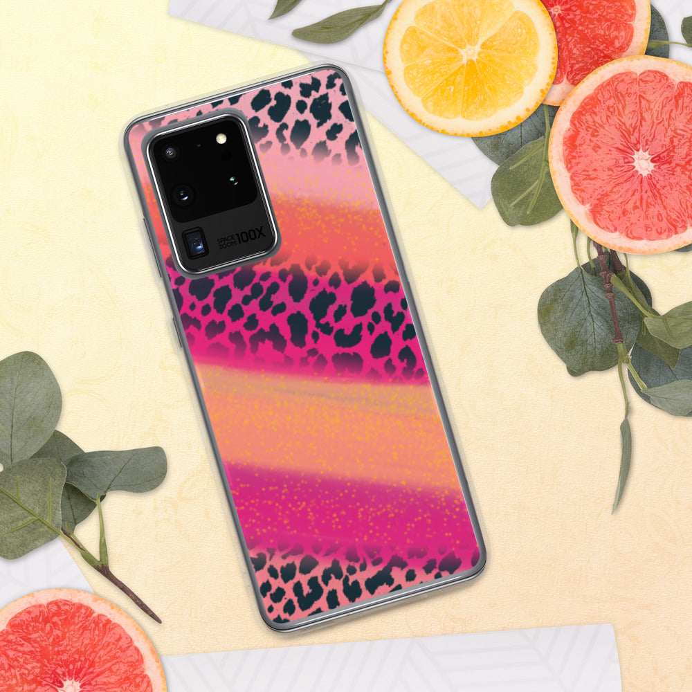 Watercolor Cheetah Samsung Case