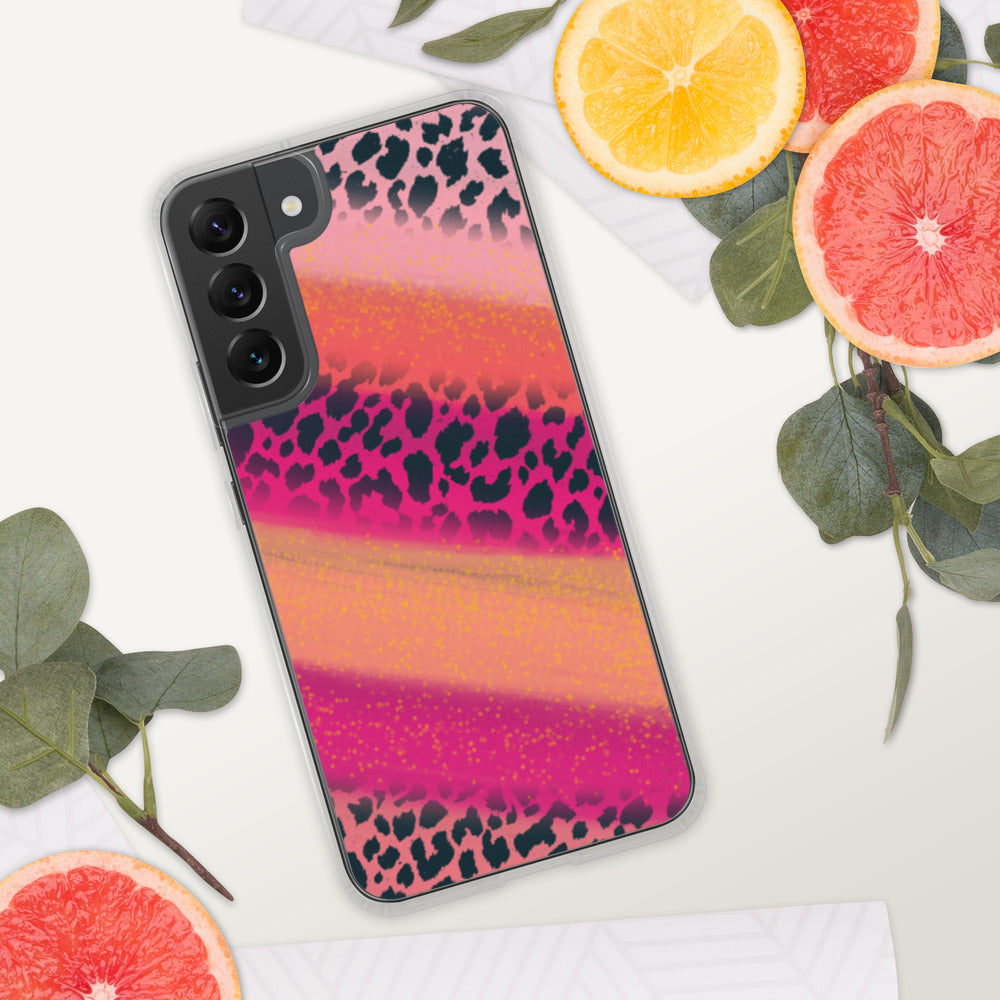 Watercolor Cheetah Samsung Case