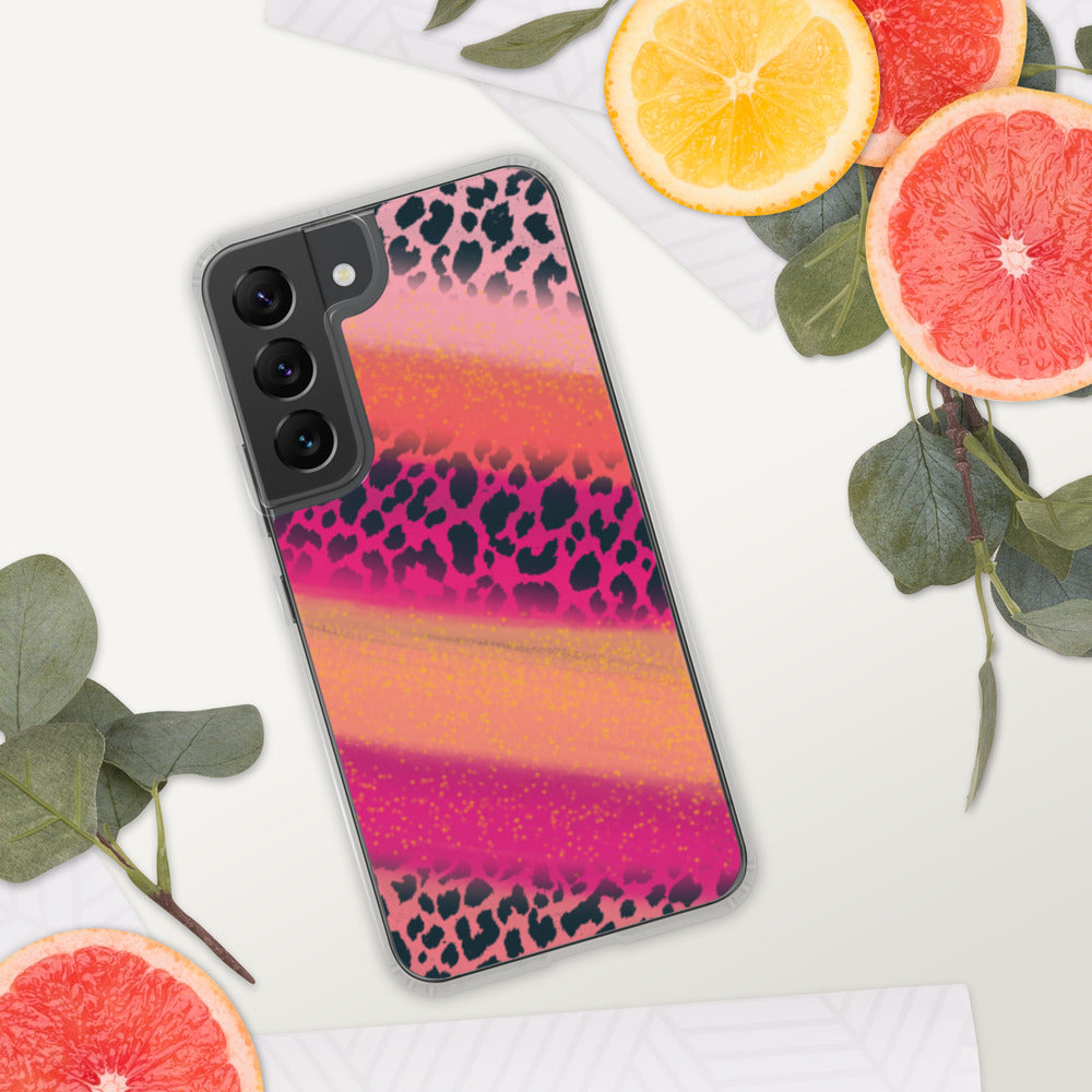 Watercolor Cheetah Samsung Case