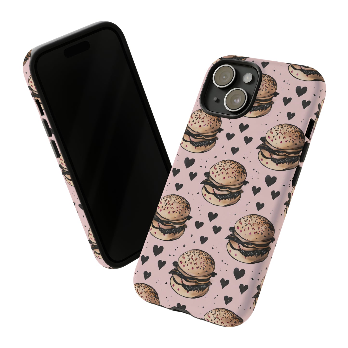 Hamburger phone Tough Cases