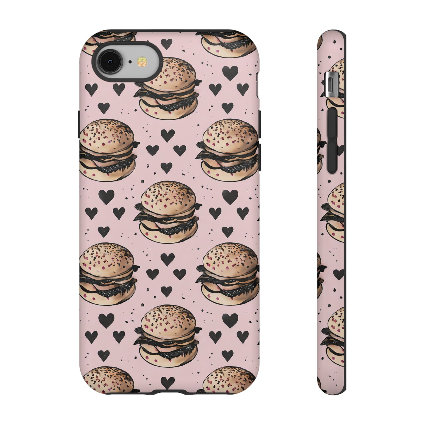 Hamburger phone Tough Cases