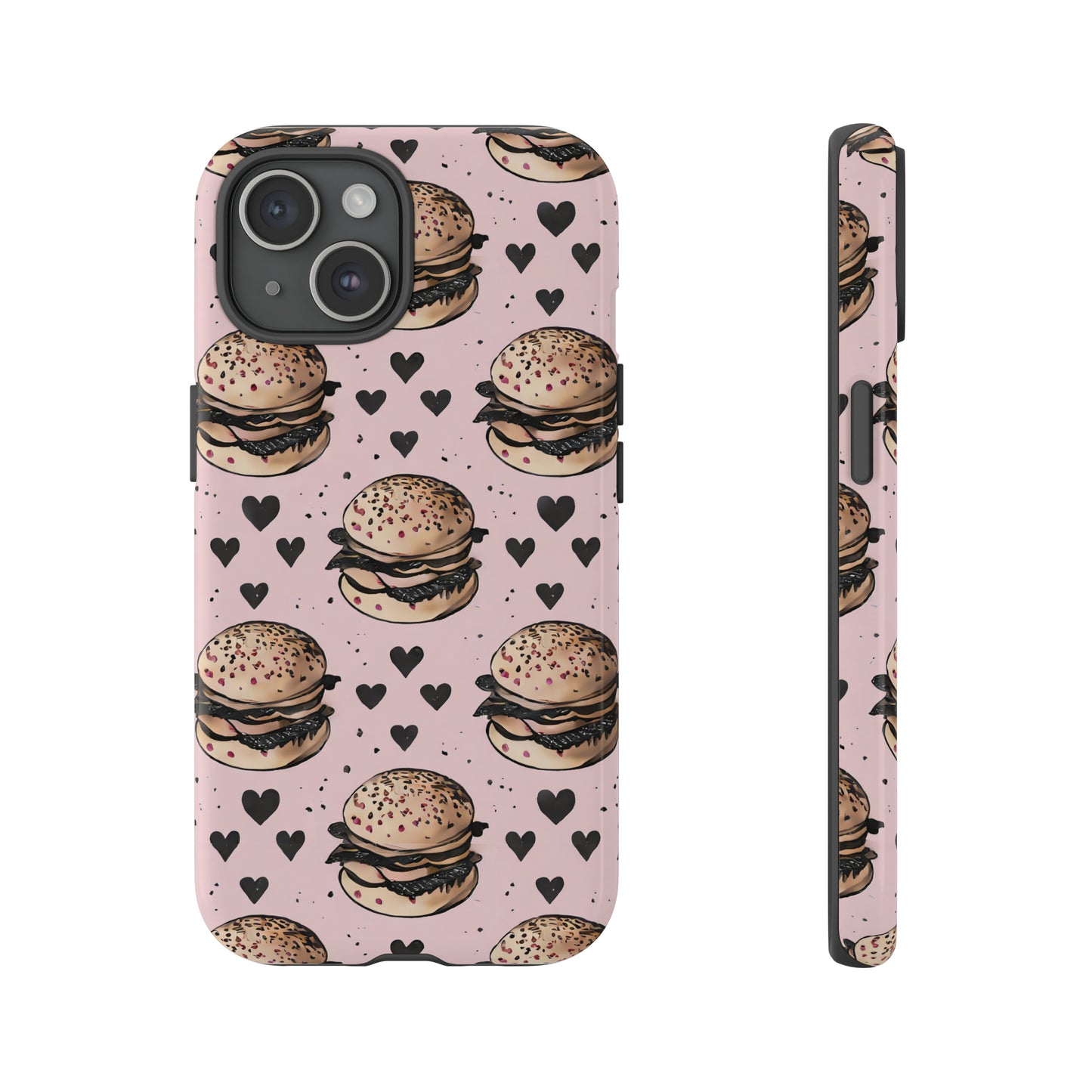 Hamburger phone Tough Cases