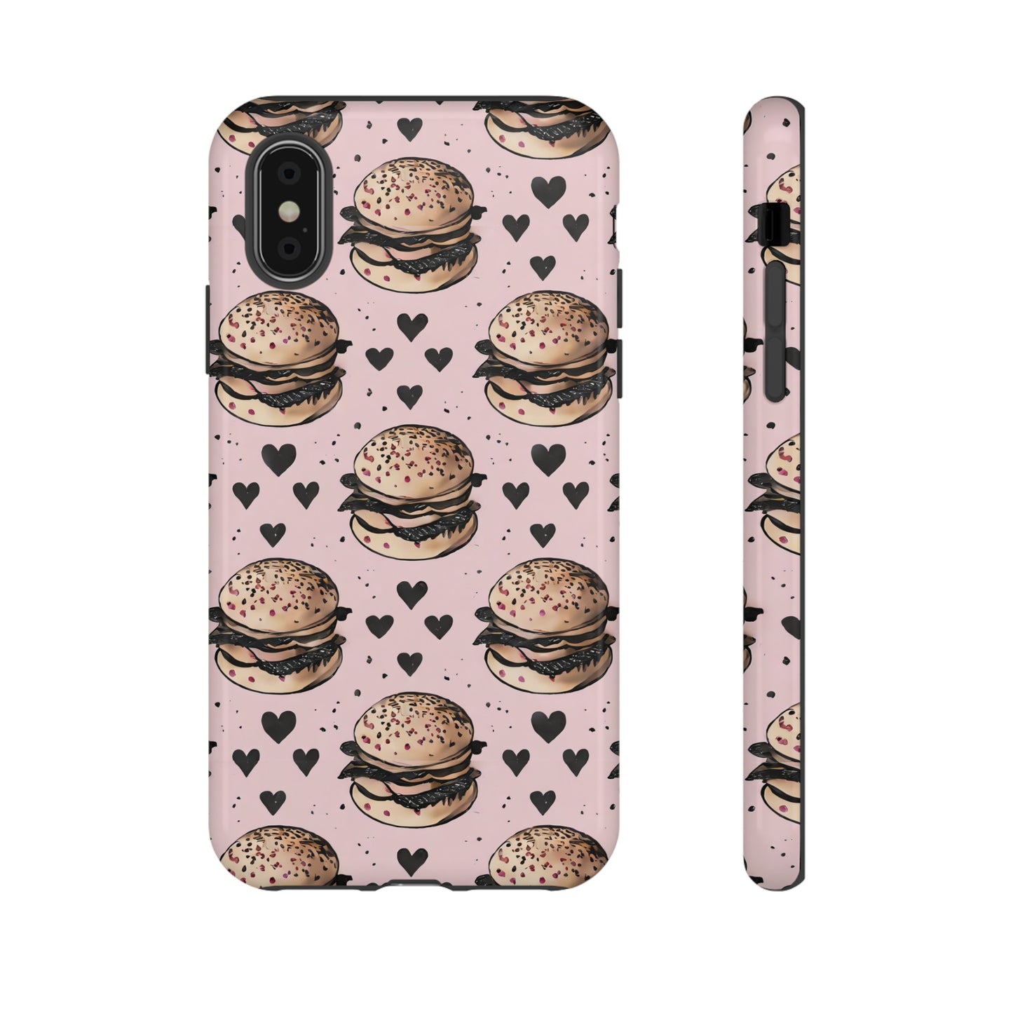 Hamburger phone Tough Cases